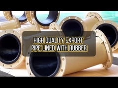 수출 고무 류 파이프 제품 디스플레이