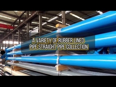 실제 샷 컬렉션 고무 배열 파이프