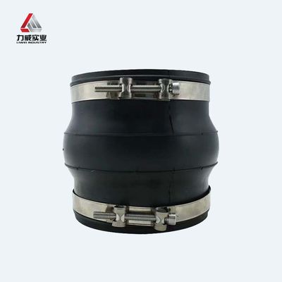 클램프 유형 고무 확장 관절 EPDM/NR/NBR 고무 유연 관절 Dn 150
