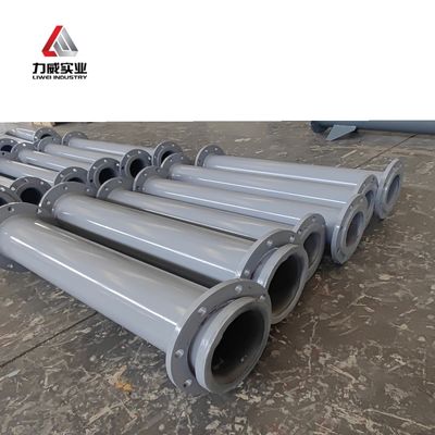 우수한 유연성 고무 코팅 파이프라인