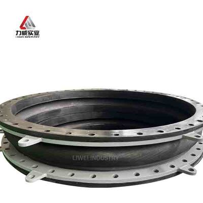 압력 저항 6 ~ 40bars 단일 구형 유연 고무 관절