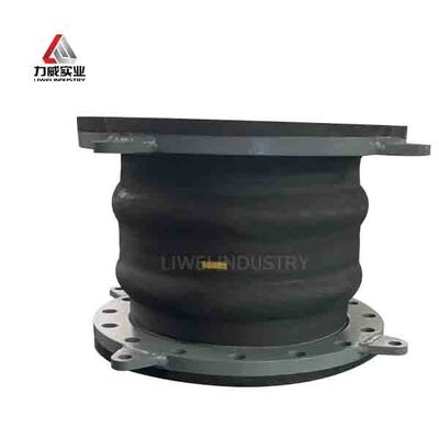 공기 적용에 적합한 수동 와인딩 이중 구면 유연 고무 조인트, 내구성