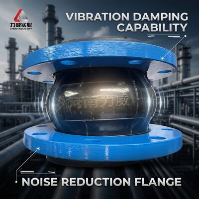 파이프 부식 방지용 단일 구형 유연 고무 관