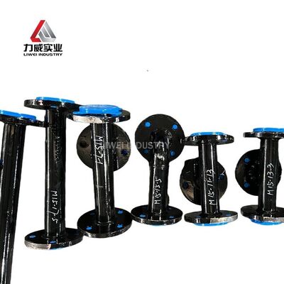 고무 가루로 된 철 파이프 고무 가루로 된 파이프